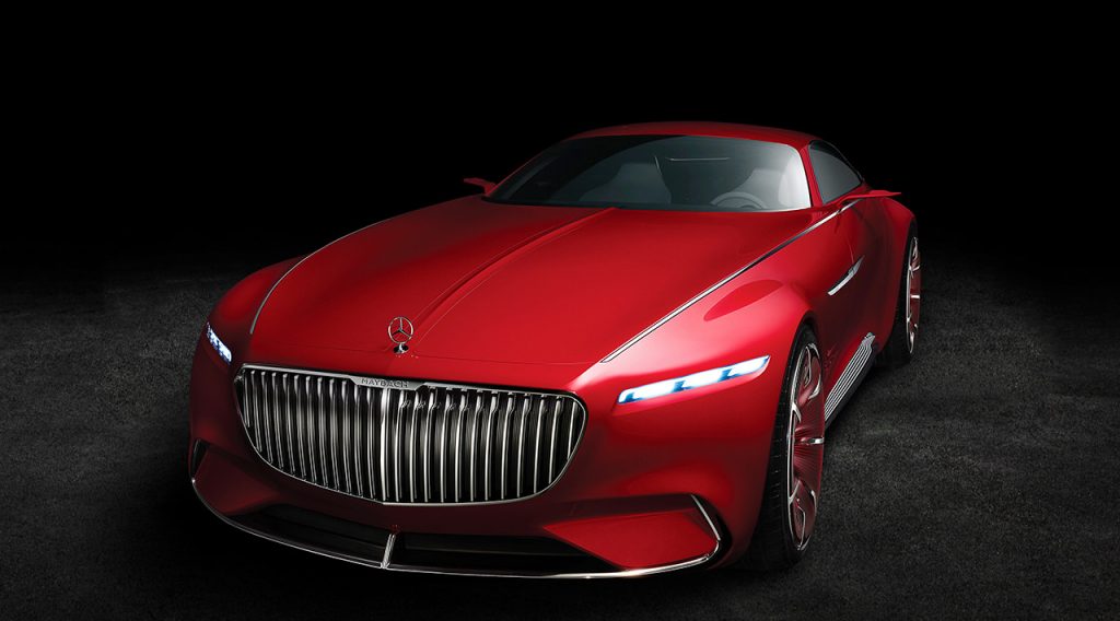 Vision Mercedes-Maybach 6: Studie eines extravaganten Coupés der Luxusklasse; 2016 Vision Mercedes-Maybach 6: Study of an ultra-stylish luxury-class coupé; 2016