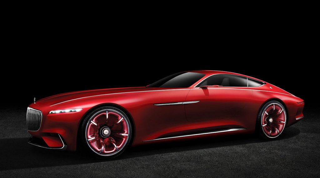 Vision Mercedes-Maybach 6: Studie eines extravaganten Coupés der Luxusklasse; 2016 Vision Mercedes-Maybach 6: Study of an ultra-stylish luxury-class coupé; 2016