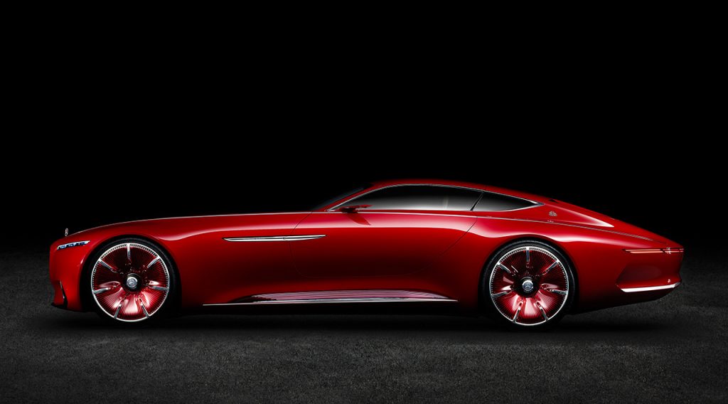 Vision Mercedes-Maybach 6: Studie eines extravaganten Coupés der Luxusklasse; 2016 Vision Mercedes-Maybach 6: Study of an ultra-stylish luxury-class coupé; 2016