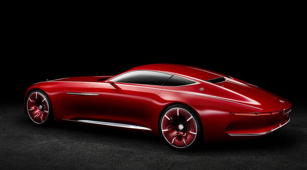 Vision Mercedes-Maybach 6: Studie eines extravaganten Coupés der Luxusklasse; 2016 Vision Mercedes-Maybach 6: Study of an ultra-stylish luxury-class coupé; 2016